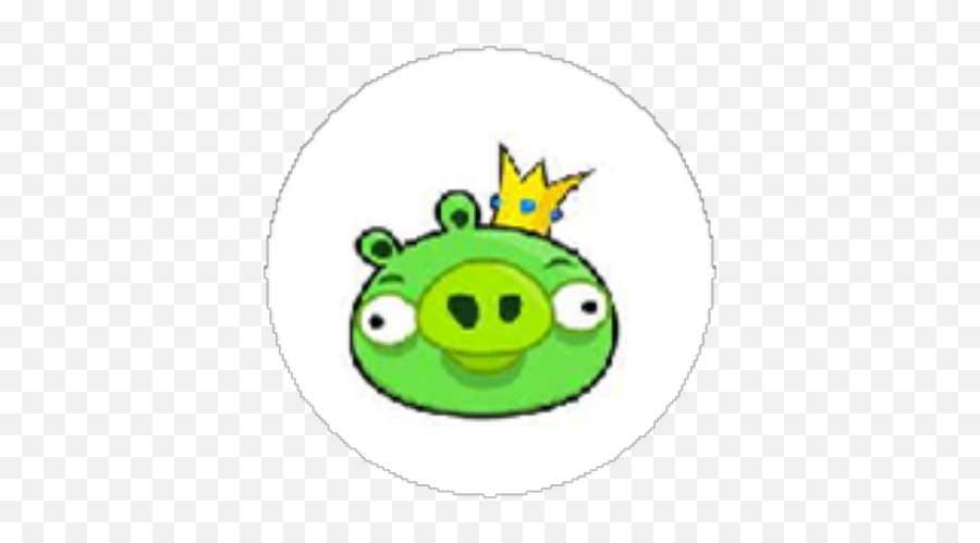 King Pig - Roi Cochon Angry Birds Emoji,All Pig Android Emoticons