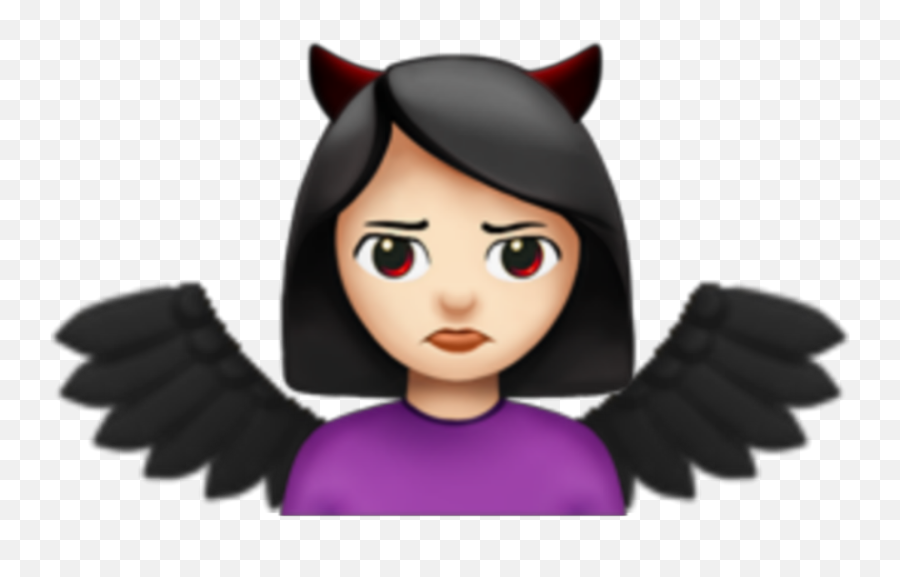 Emoji Aesthetic Grunge Edgy Trippy Rot - Whatsapp Red Devil Emoji,Girl Devil Emoji