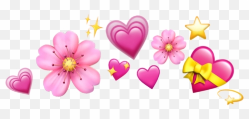 Aesthetic Heart Emojis Transparent Background - Novocomtop Emoji Hearts Png,Aesthetic Backgrounds With Iphone Emojis