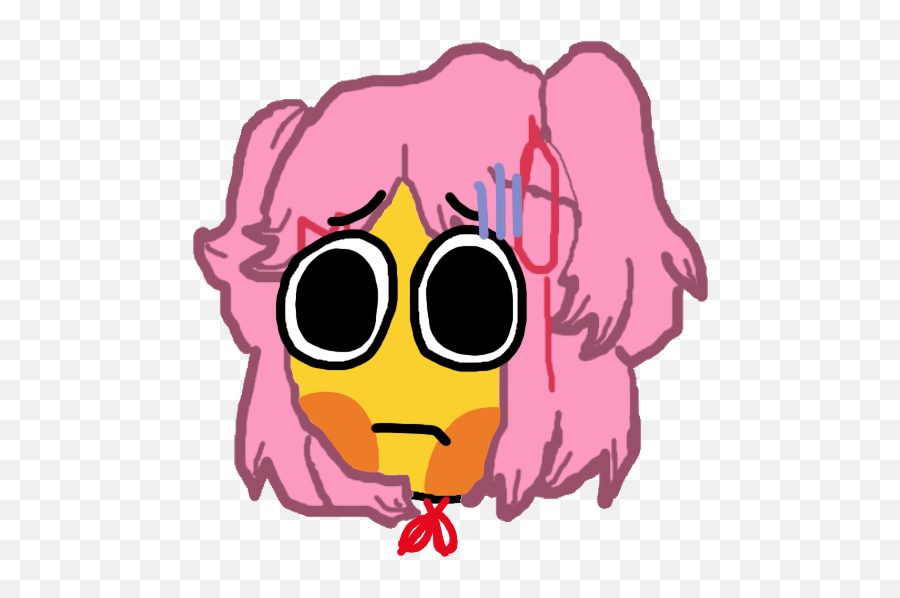 Worried Natsuki Emoji Are You Taking - Jojo Bizzare Adventure Emoji,I Dont Care Emoji