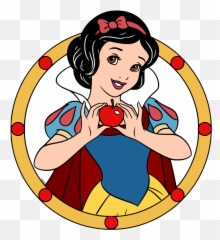 Pin - Transparent Snow White Clip Art Emoji,7 Dwarfs As Emojis