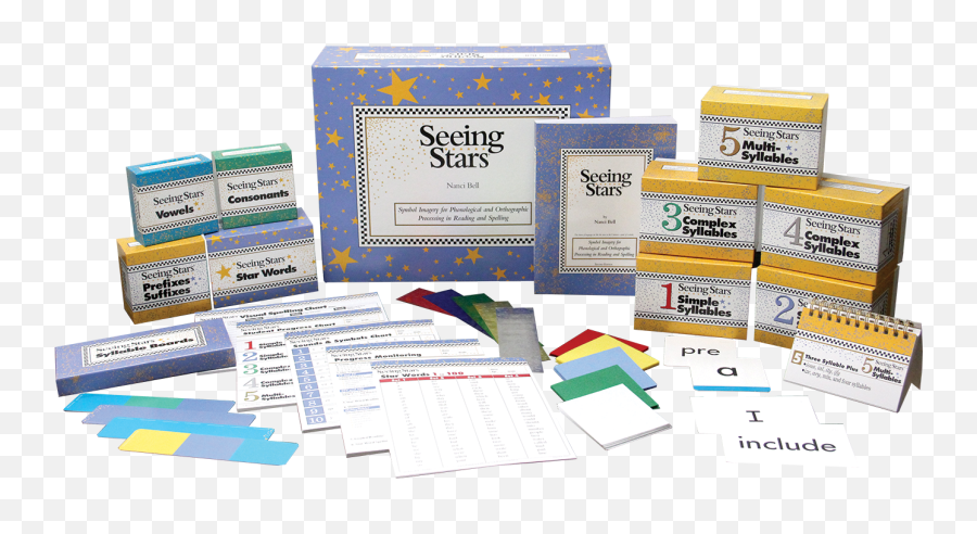 Seeing Stars Kit U2013 Gander Publishing - Lindamood Bell Seeing Stars Emoji,Stars & Stripes Emoticons