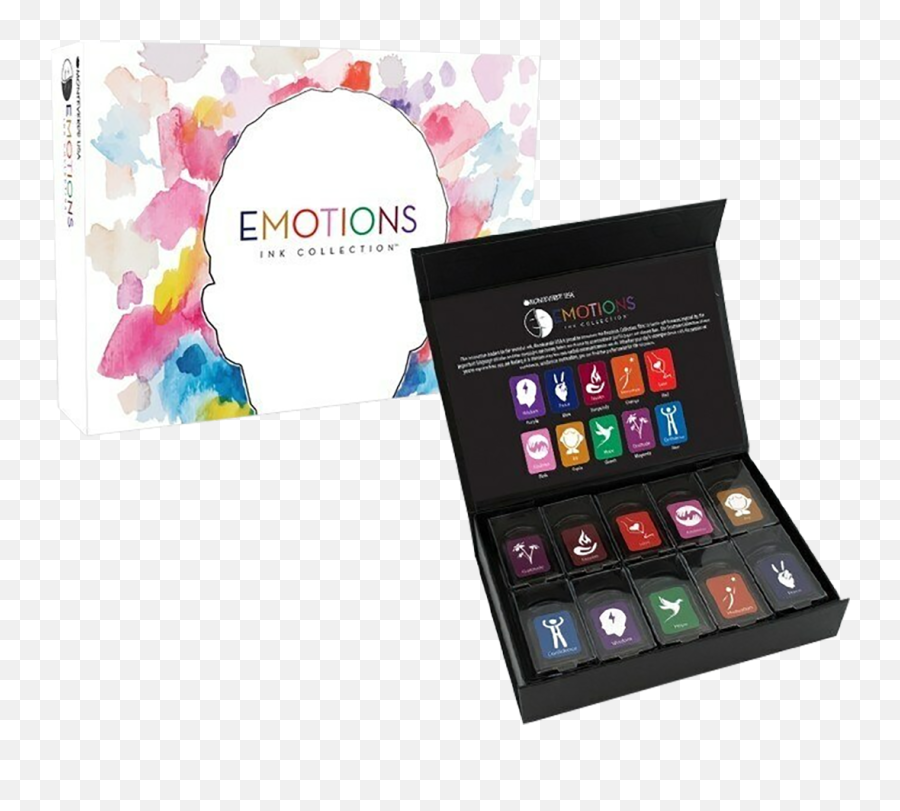 Monteverde Usa Emotions Ink Set - Terapia Autyzm Ksika Emoji,Rock My Emotions Transparent