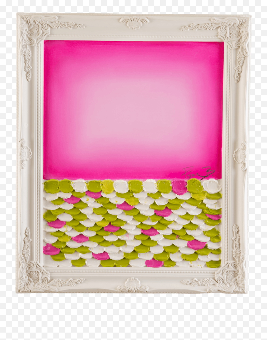 Piper Bridwell Return On Art - Picture Frame Emoji,Emotions Pink Dad Hat