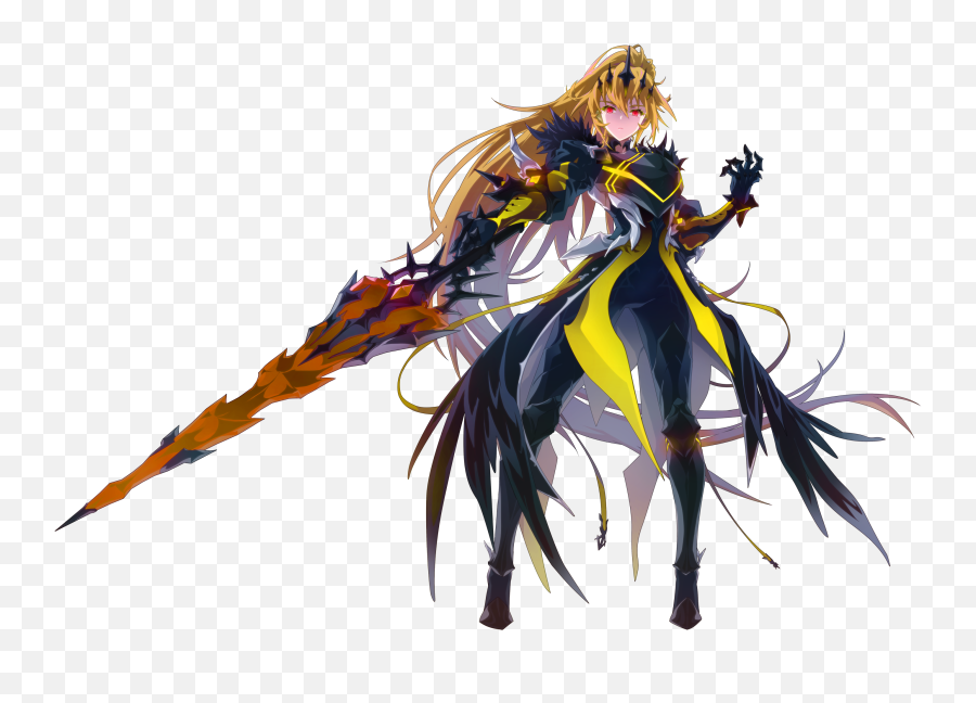 Chthonia Orphne Rwby Fanon Wiki Fandom - Grand Chase Elesis Skin Emoji,Noctis Colors And Emotions