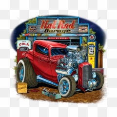 13 Hot Rod T Shirts Ideas - Hot Rod Garage Png Emoji,Hot Rod Car Emojis