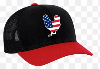 Heritage Pride Embroidered American Flag Filled Farm Animals Patriotic Mesh Back Trucker Hat Chicken Redblackblack Emoji,Betsy Ross Flsg Emoticon For Android