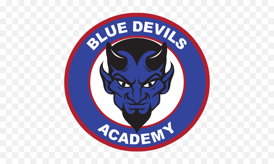 Download Blue Devils Academy Logo - Red Devil Full Size Emoji,Emoji Devios