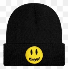 Drew - House Drew House Bonnet Noir Mascot Justin Bieber Emoji,Emoticon Lapel Screen