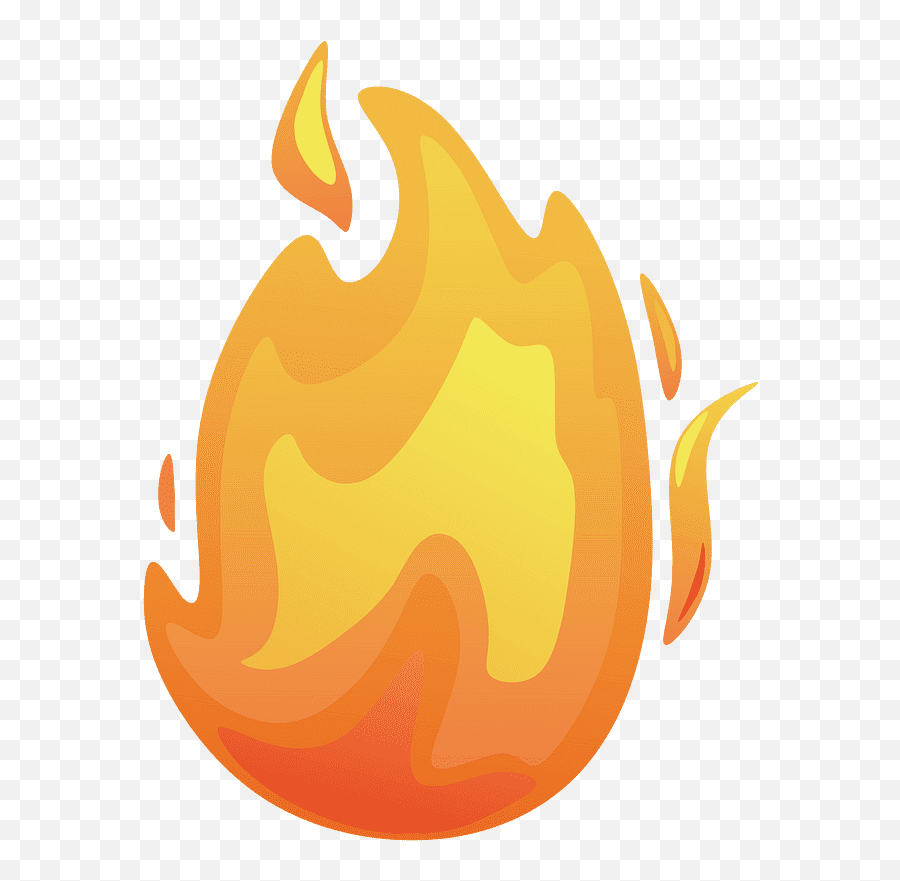 Fire Clipart Transparent For Kids - Clipart World Emoji,Fire Emojio