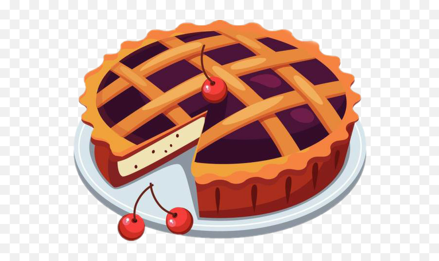 Tart Pie Food Dessert Strawberrypie - Cherry Pie Animated Emoji,Cherry Pie Emoji