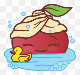 Kersie The Wonder Cherry - Rubber Duck Emoji,Cookie Emoji Pillow