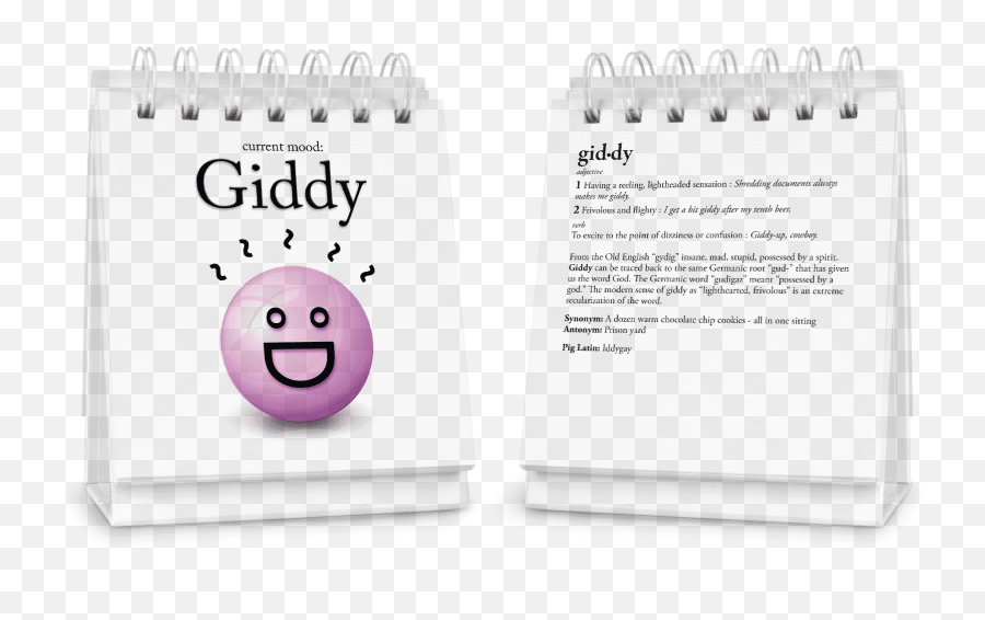 The Daily Mood U2013 Handworks Nouveau Paperie - Daily Mood Emoji,Insane Emoticon