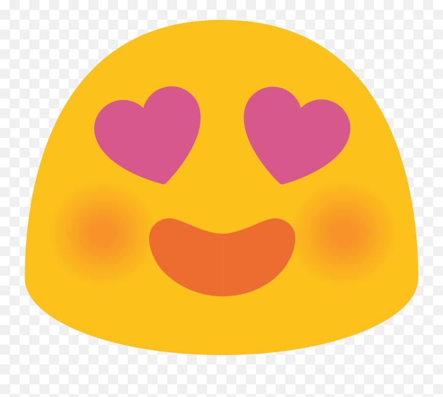 Smiling Face With Heart - Love Emoji Png Android,Heart Face Emojis