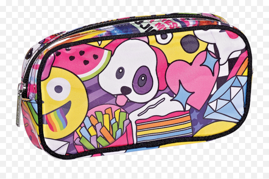 Emoji Party Cosmetic Bag - For Teen,Grocery Bag Emoji