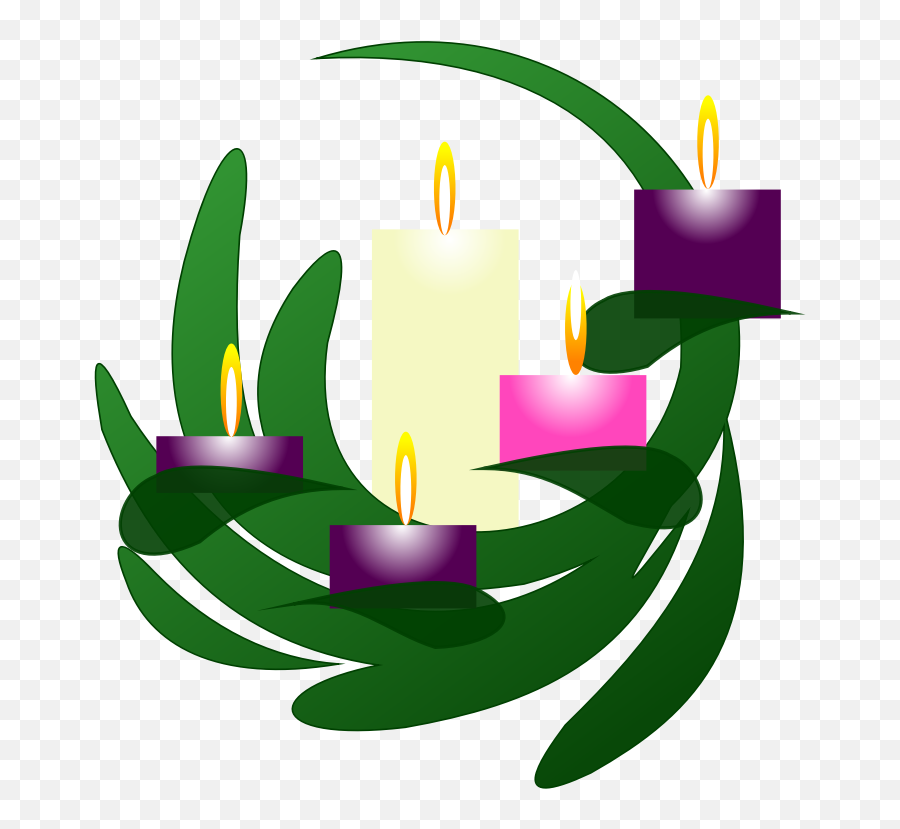 Clipart Candle Advent Candle Clipart Candle Advent Candle - Clip Art Advent Wreath Emoji,Christmas Eve Emoji
