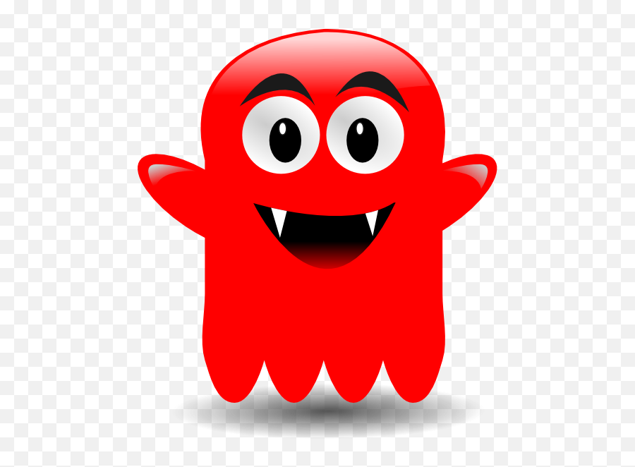 Free Large Ghost Cliparts Download Free Clip Art Free Clip - Red Ghost Clipart Emoji,Ghost Emoticons