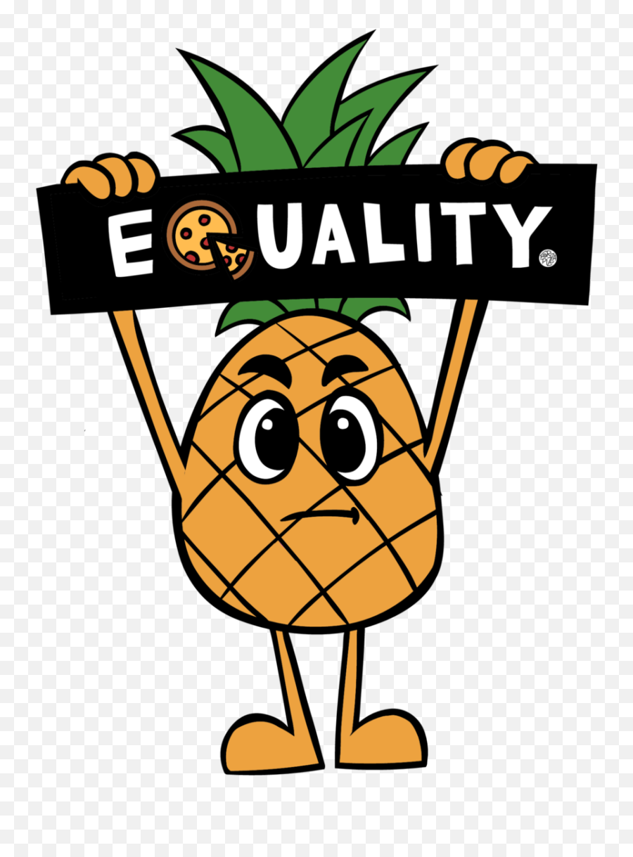 Pineapple Equality Sticker Forza Pizza Emoji,Pizza Emoji Sticker