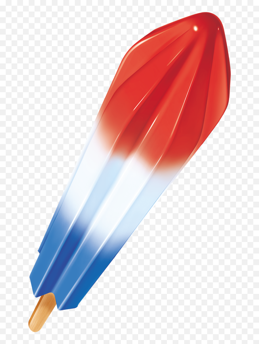 July Clipart Red White Blue Popsicle July Red White Blue - Rocket Popsicle Transparent Emoji,Emoji Pop American Flag Rocket