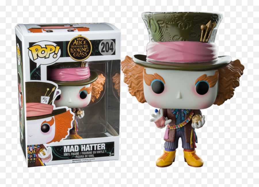 Action Figures Funko Pop Mad Hatter Alice Through The - Mad Hatter Funko Pop Emoji,Emoji Action Figures