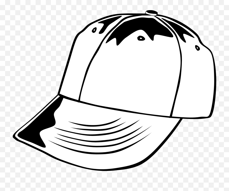 Emoji Smiley Emoticon Face - Cap Black And White Png,Backwards Hat Emoji