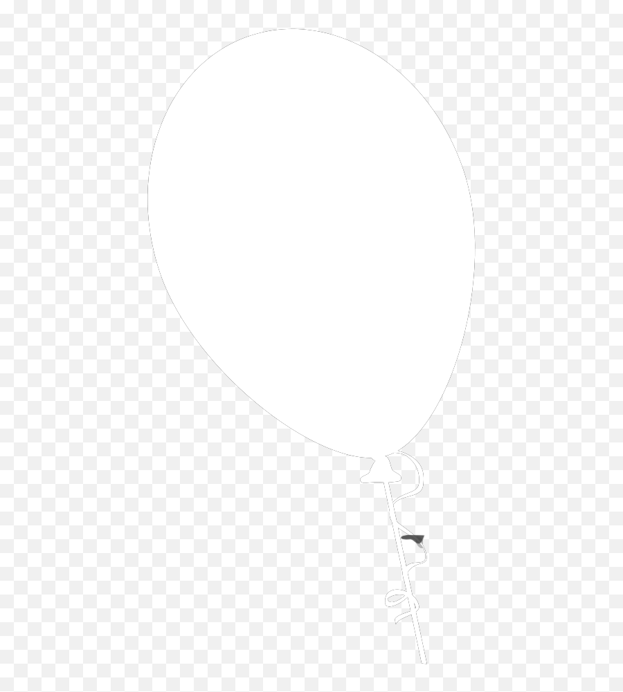 Black And White Balloons Png Svg Clip Art For Web - White Icon Balloons Png Emoji,Black Balloon Emoji