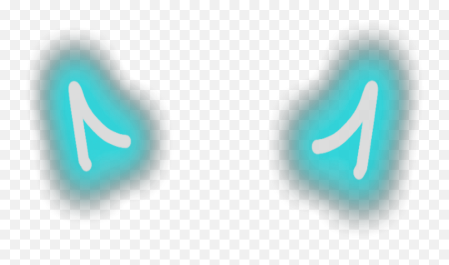 Blue Green Devil Horns Sticker - Blue Horns Green Screen Emoji,How To Type Devil Horns Emoticon