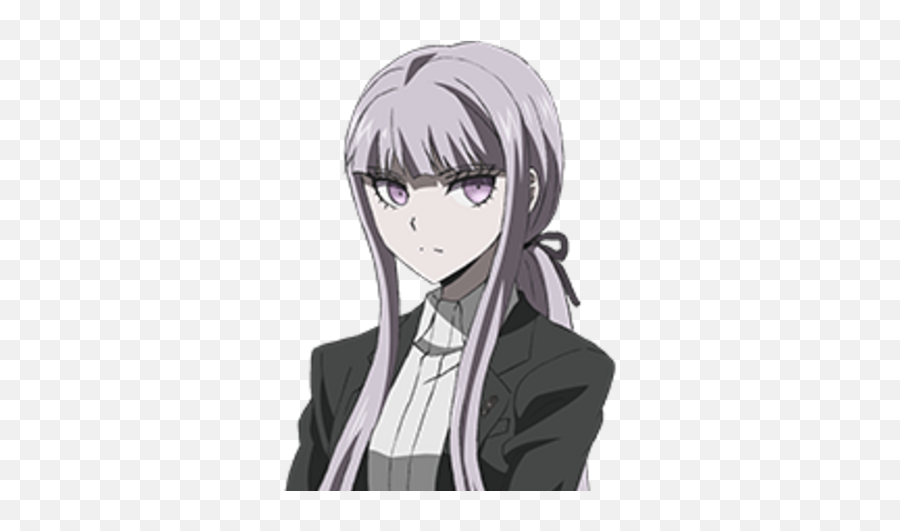 Kyoko Kirigiri Danganronpa Wiki Fandom - Kyoko Kirigiri Dr3 Anime Emoji,But With Real Human Emotions Family Guy