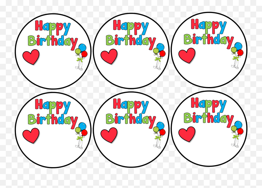 Celebrating Birthdays In The Classroom - The Resourceful Room Birthday Labels For Classroom Emoji,How To Make A Happy Birthday Emoticon