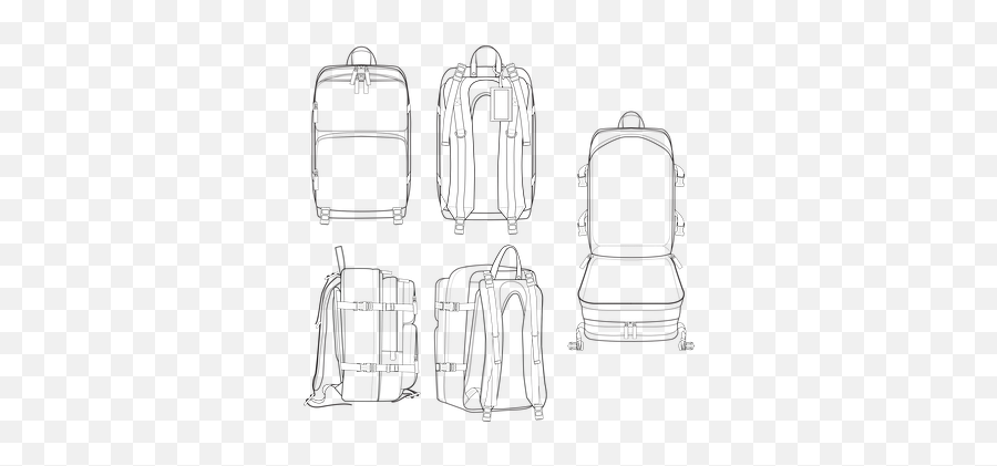 100 Free Flat Drawing U0026 Flat Vectors - Pixabay Backpack Flat Sketch Emoji,Black Emoji Backpack