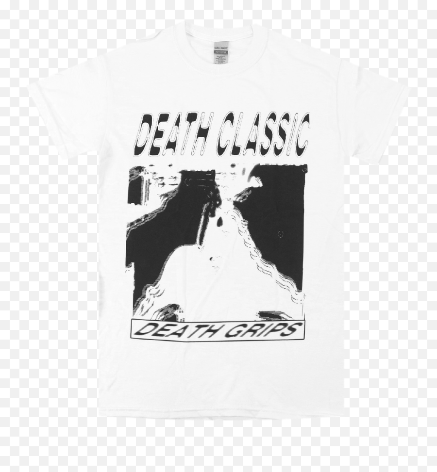 Death Classic White T - Death Grips Death Classic Shirt Emoji,House Music Emoji T Shirt
