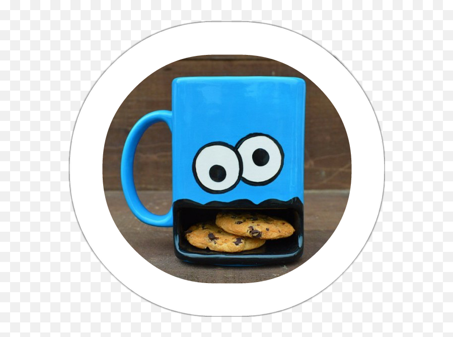 Cookie Sticker Challenge - Cookie Monster Mug Emoji,Emojis Glaseado Para Tora