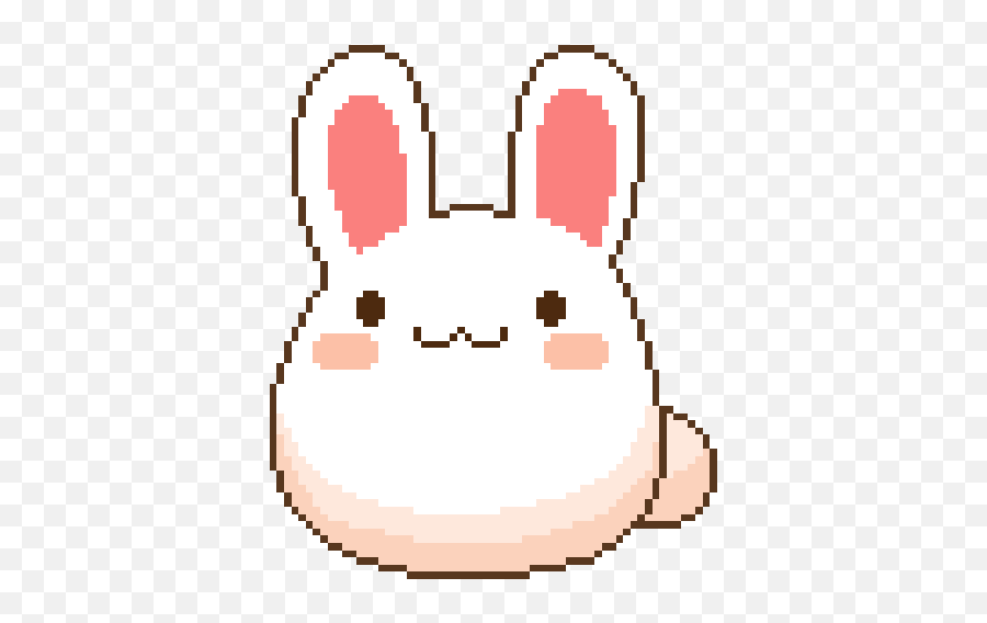 Pazuru - Cute Pixel Bunny Gif Emoji,Kawaii Bunny Pixel Emoticons
