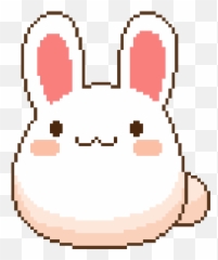 Pazuru - Cute Pixel Bunny Gif Emoji,Kawaii Bunny Pixel Emoticons