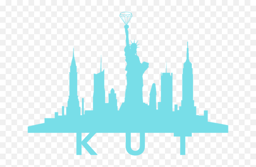 The Kool Korner - Diamond Kut Outline New York Skyline Silhouette Emoji,Emotion Cr-kai, 18, Tsx