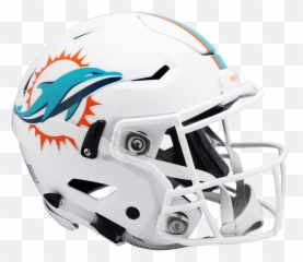 Miami Dolphins Helmet Transparent - Miami Dolphins Speedflex Helmet Emoji,Nfl Helmet Emojis
