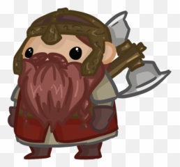 Lotr Scramble - Gimli Chibi Emoji,Lord Of The Rings Emoji
