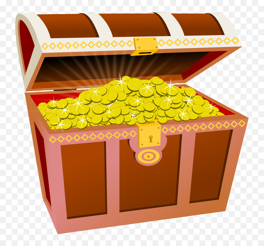 Free Treasure Chest Clipart The - Treasure Chest Clip Art Emoji,Treasure Emoji
