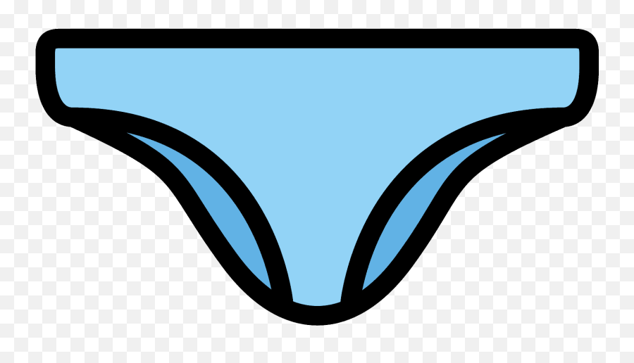 Underwear Emoji - Slip Emoji,Lewd Face Emoji