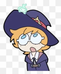 Little Witch Telegram Stickers - Fictional Character Emoji,Little Witch Academia Lotte Emojis