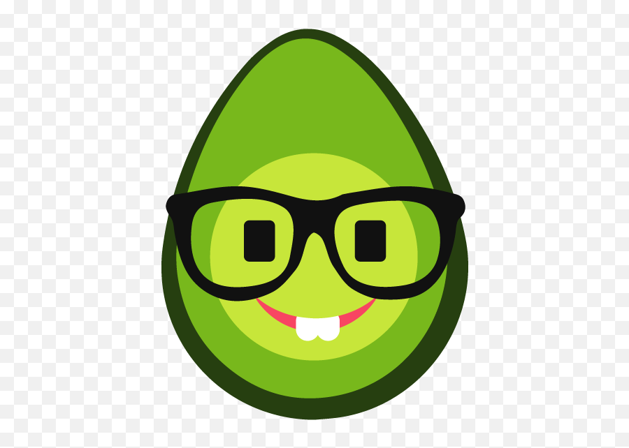 Avocado Clipart - Full Size Clipart 1012854 Pinclipart Happy Emoji,Sprout Emoticon