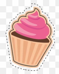 Logotipo De Cupcakes - Sticker Bánh Emoji,Easy Emoji Cupcakes