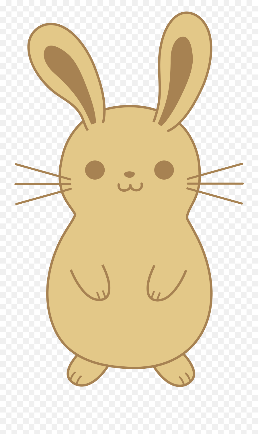 Animated Rabbit Clip Art Danasrfh Top - Clipartix Easy Cute Cartoon Bunny Emoji,Bunny Emoji Png