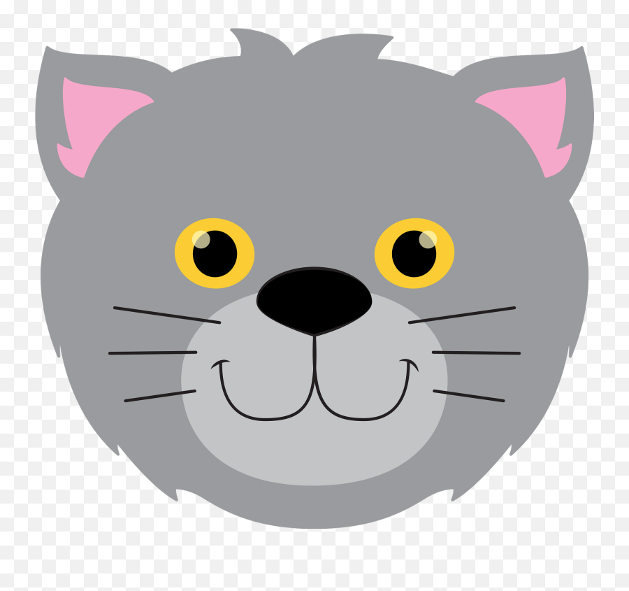 Cat Face Clipart Free Download Transparent Png Creazilla Emoji,Japanese Emoji Faces Cat