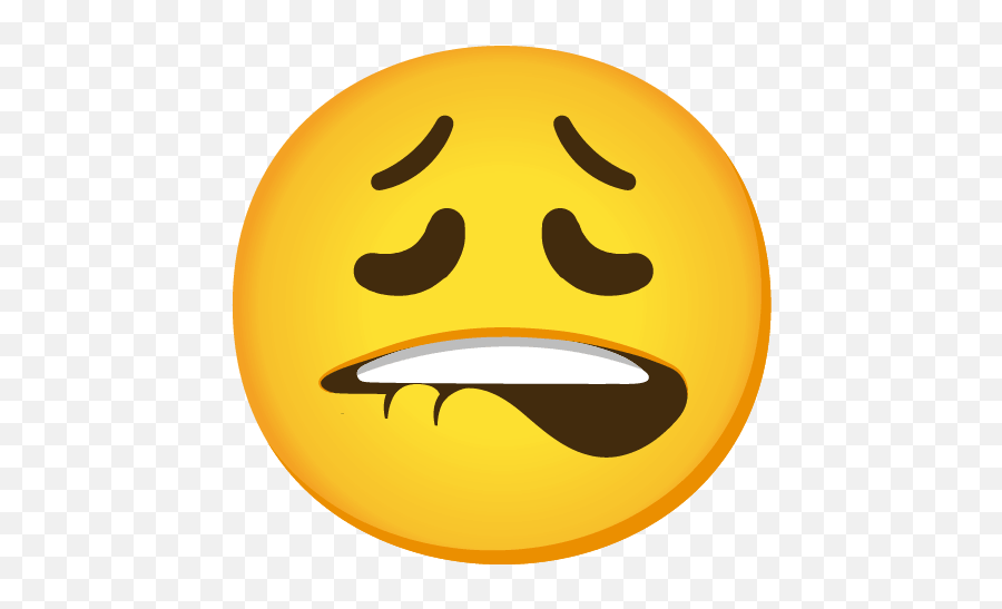 Cursedemojis Emoji,Weary Emoji Transparent Background
