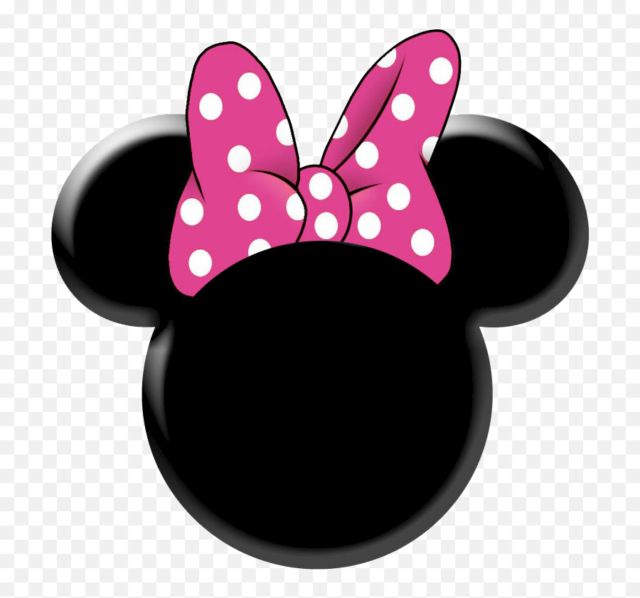 Face Silhouette Png - Minnie Mouse Ears Clipart Emoji,Mickey Mouse Ears Emoji