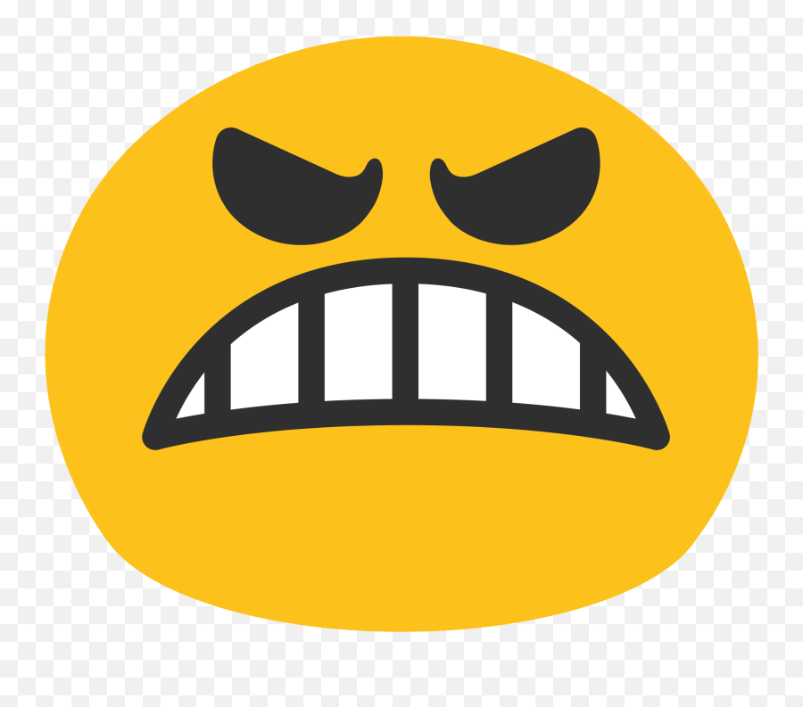 Transparent Background Emoji Vector - Transparent Background Angry Emoji,Angry Emoji
