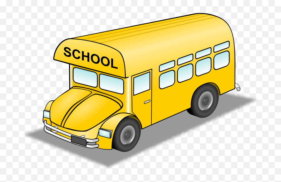 Cute School Bus Clip Art Free Clipart - Animated Images Of Bus Emoji,Short Bus Emoji