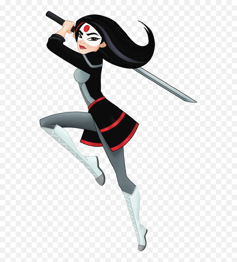 60 Christmas Ideas Girl Superhero Dc Super Hero Girls - Dc Superhero Girls Katana Png Emoji,Superhero Cape Emoji