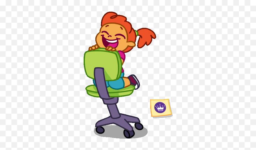 Animated Stickers The Art Of Lexi Vay - Transparent Animated Kid Gif Emoji,Animated Roflmao Emoticon